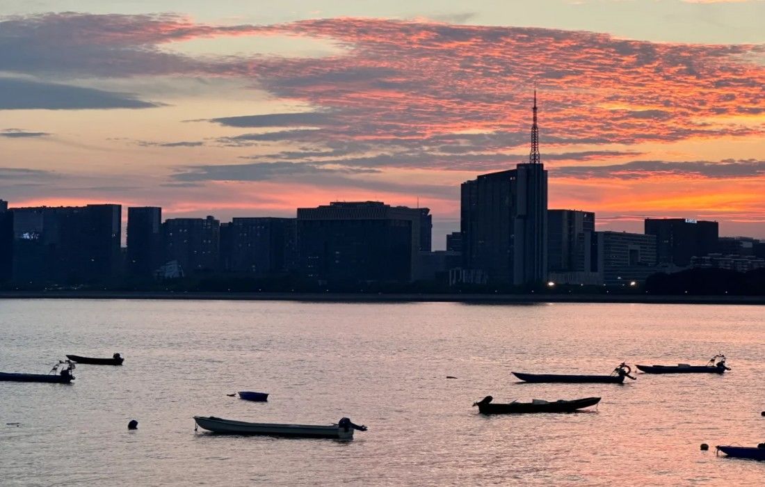 钱塘江夜游